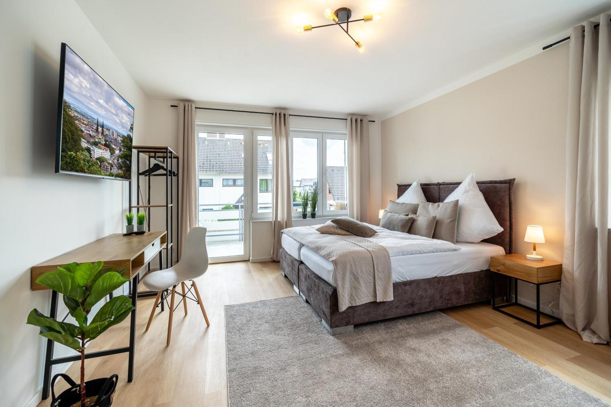 Appartement Raw-flat Meier - Modern - Stylisch - Balkon - Netflix Bielefeld